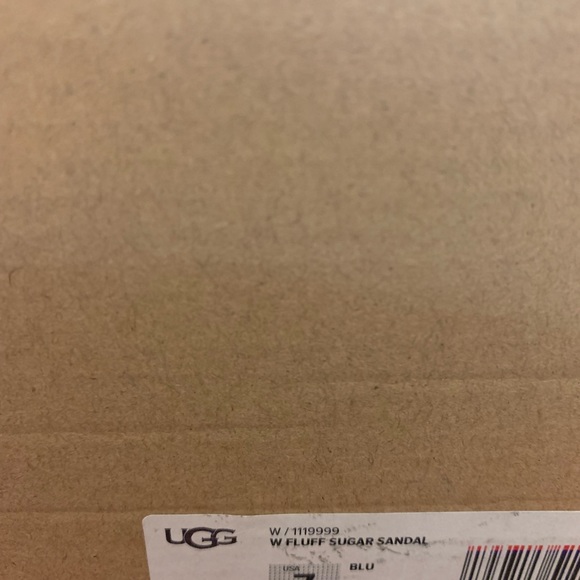 Brand NWT UGG Fluff Sugar Sandal Size 7 - Picture 6 of 7